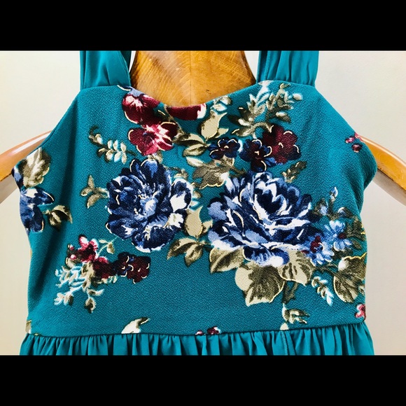 By&by teal hi lo party dress - sz 12y BNWT - Picture 3 of 8